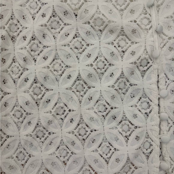 For Love And Lemons women’s Charmaine Sheer Lace Midi Skirt Size M - Picture 6 of 13